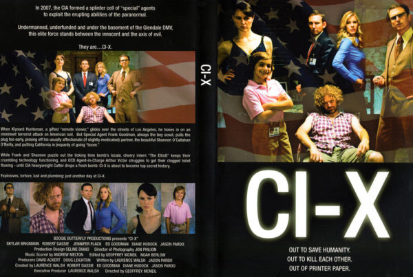 "CI-X" Comedy TV Pilot DVD Cover